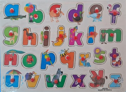 ABCD Blocks – Lowercase Plastic Alphabet Puzzle