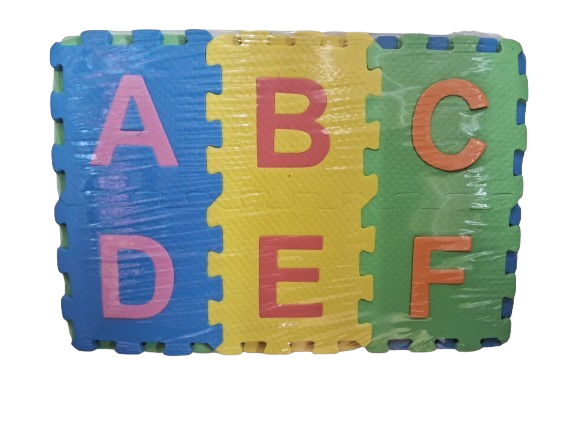 Interlocking EVA Foam Alphabet &amp; Number Puzzle Play Mat