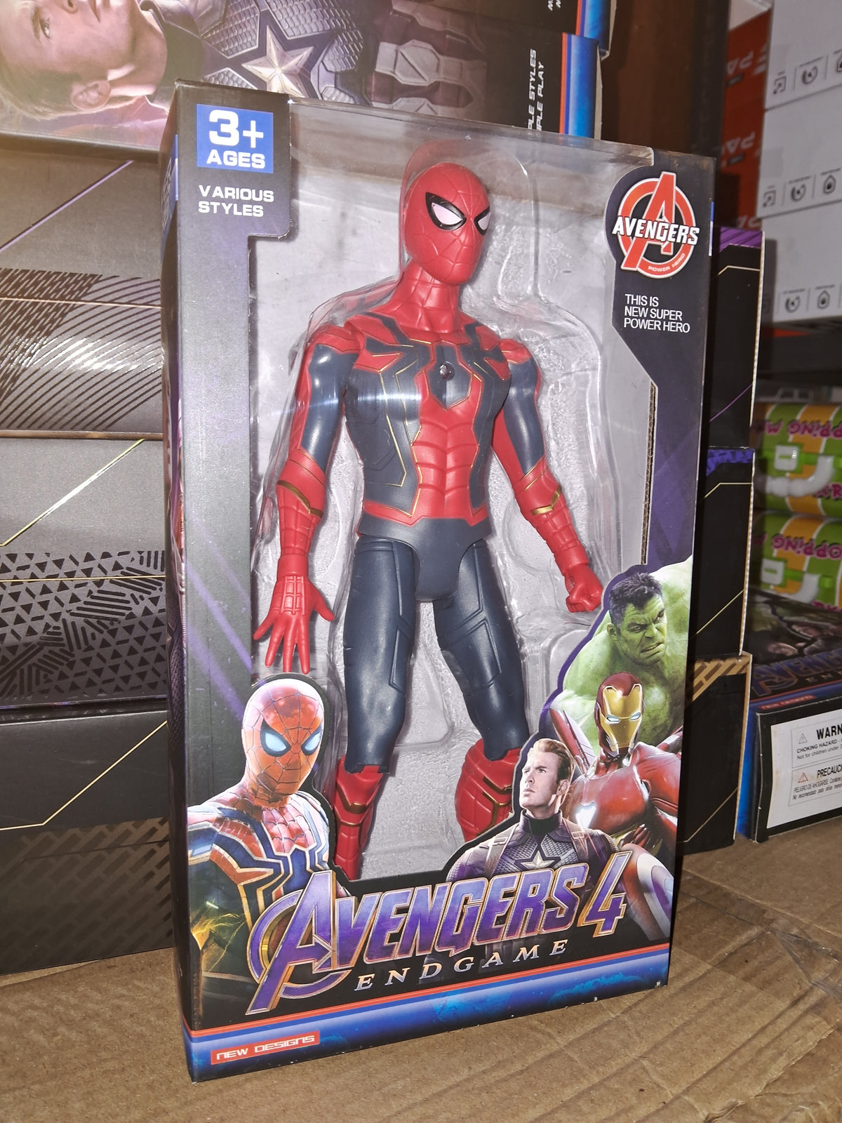 🕷️ Avengers Spider-Man Action Figure – The Superhero Every Indian Home Needs!