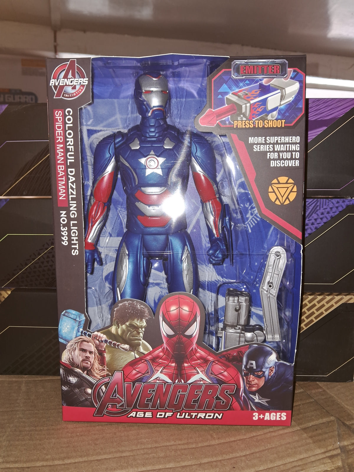 🛡️ Marvel Avengers Captain America Action Figure Toy