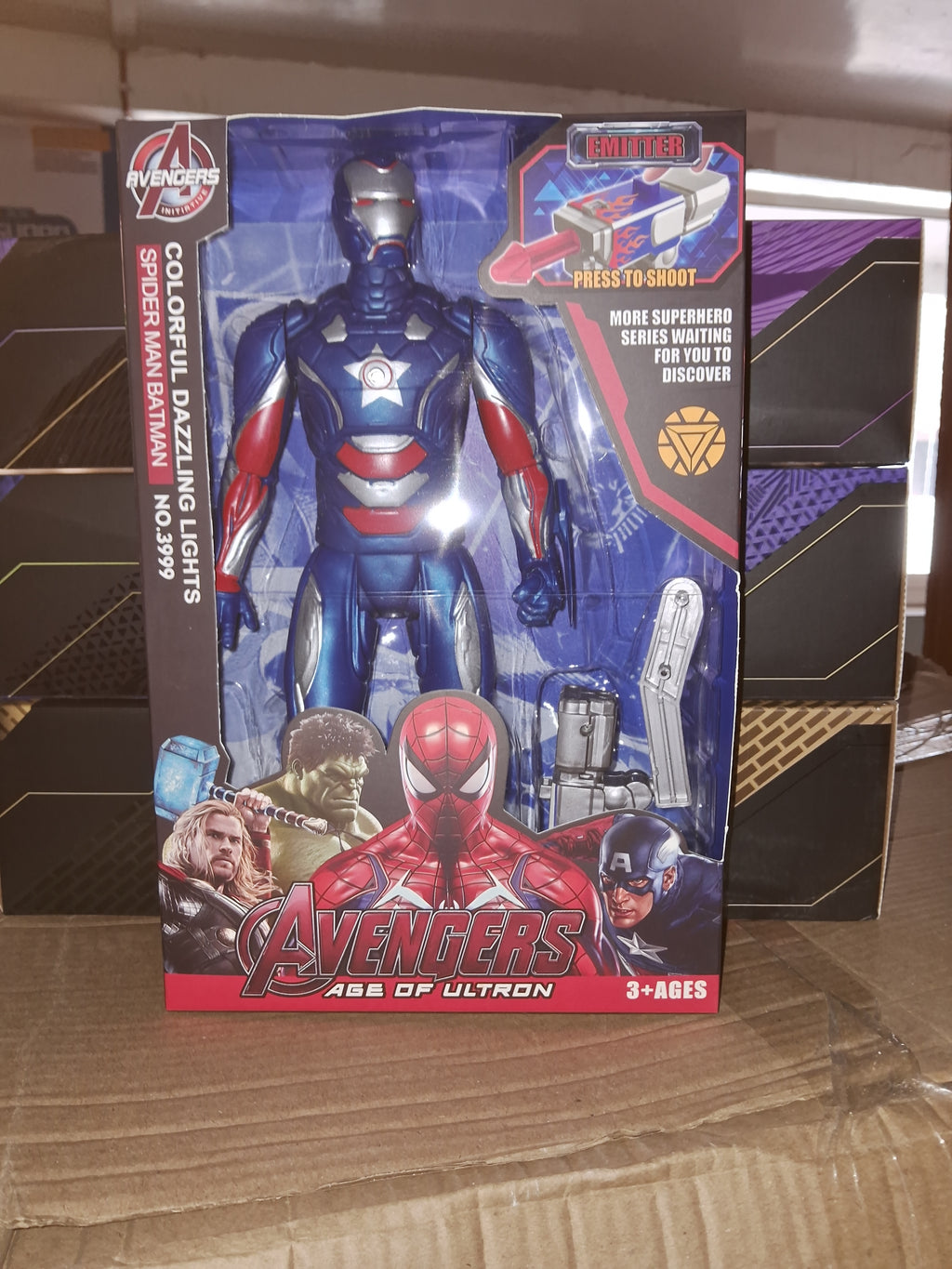 🛡️ Marvel Avengers Captain America Action Figure Toy
