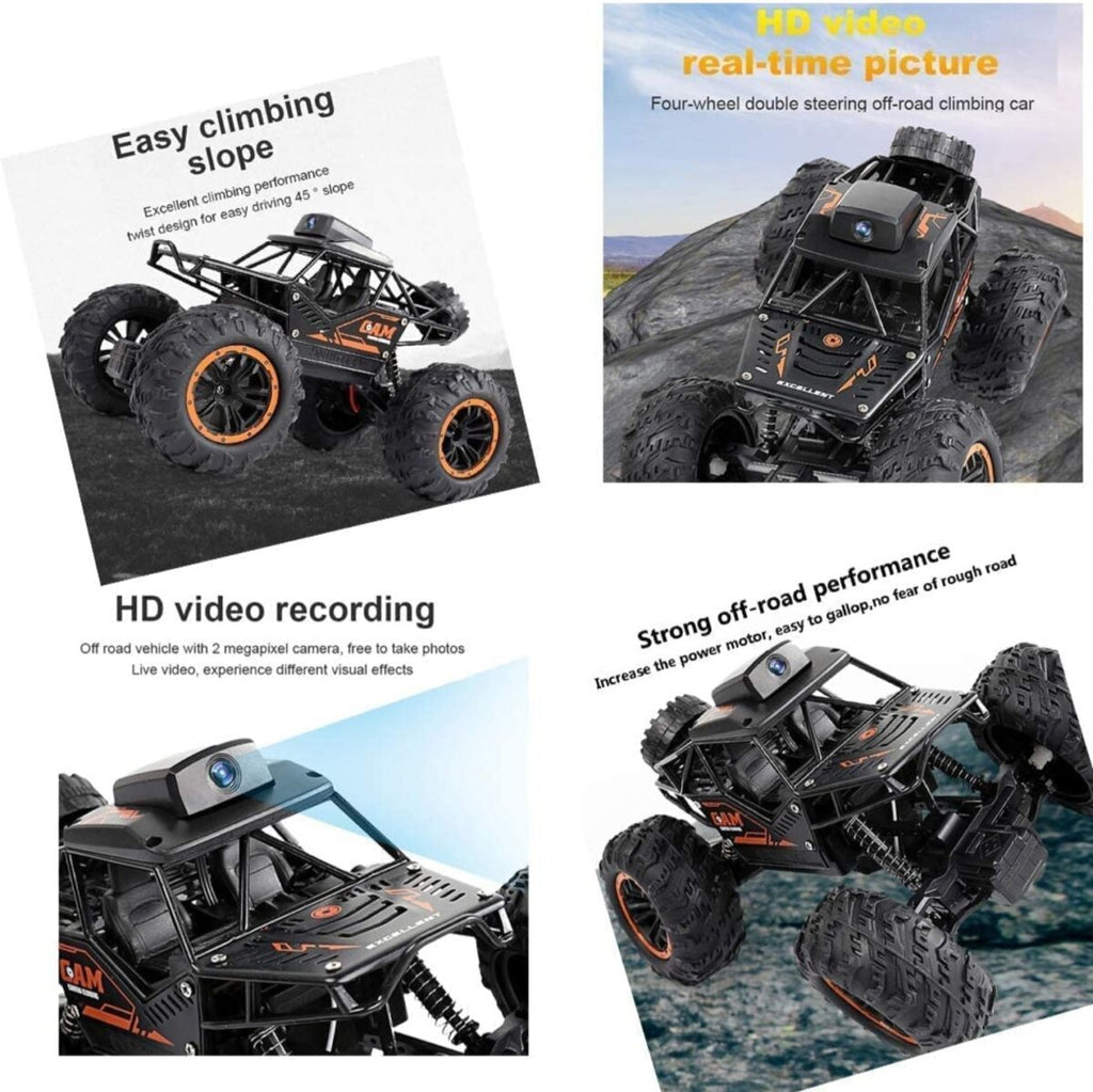 Big Foot Monster Climbing Car