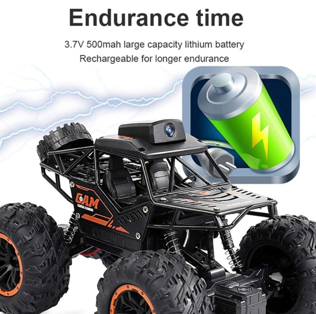 Big Foot Monster Climbing Car