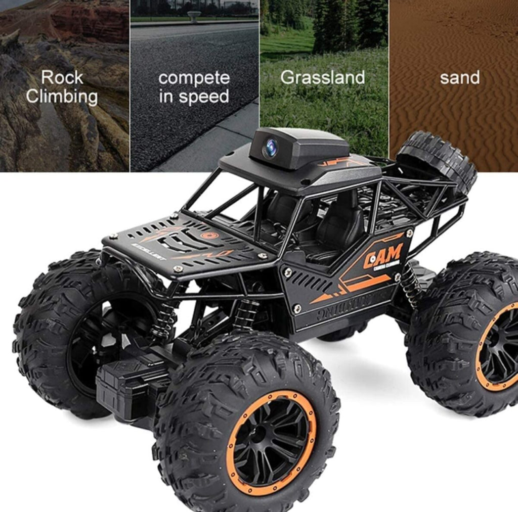Big Foot Monster Climbing Car