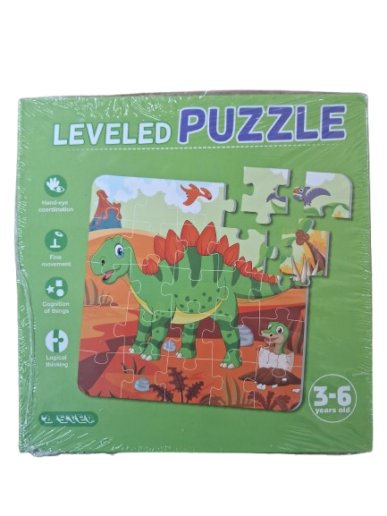 Kids Leveled Jigsaw Puzzle Set