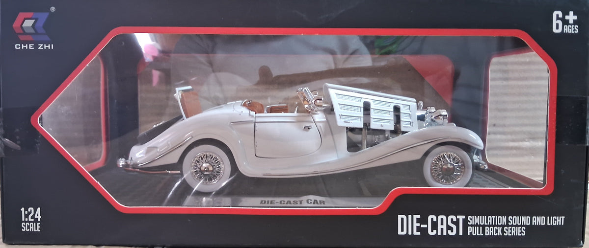 Classic Vintage Die-Cast Scale Model Car – Collector's Edition