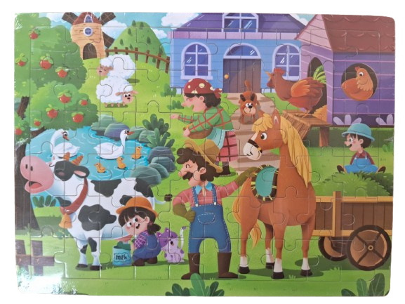 Kids Leveled Jigsaw Puzzle Set