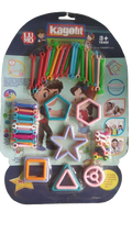 Creative Geometry Builders Kit : STEM Logic & Motor Skill Toy