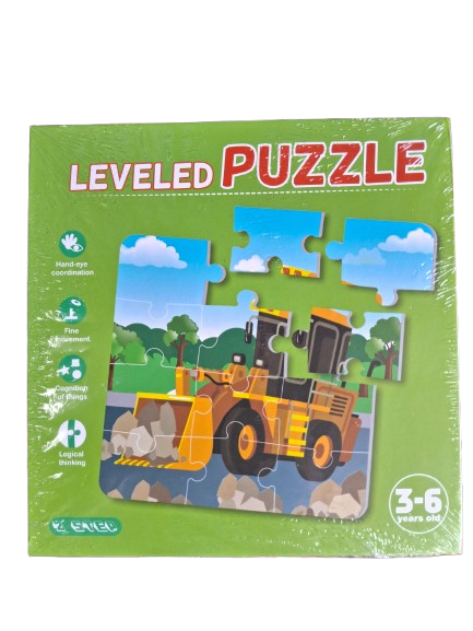 🚀 Levelled Jigsaw Puzzle Set – Vehicle
