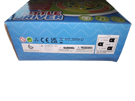 Little Driver Interactive Toy Steering Wheel & Dashboard