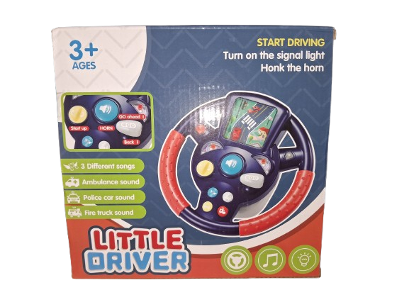Little Driver Interactive Toy Steering Wheel & Dashboard