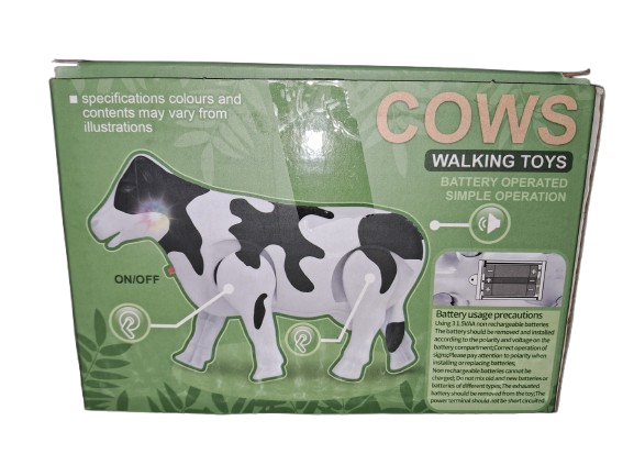 Walking Toy Cow