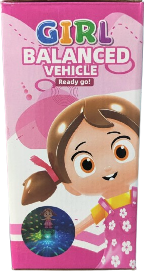 Musical 5D Light Girl Balanced Vehicle Toy..!