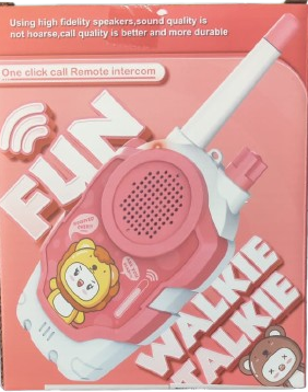 Fun Walkie Talkie - Remote Intercom Set