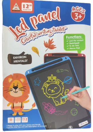 12" LCD Colorful Writing Tablet & Digital Slate!