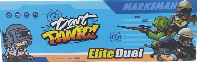 Marksman Elite Duel Soft Bullet Toy Gun Set