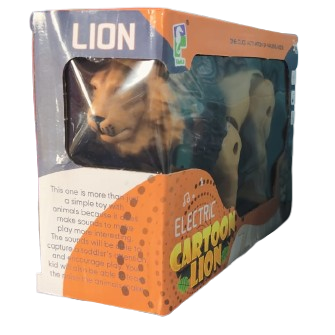 🦁 Electric Walking Cartoon Lion Toy with Sound