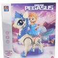 🦄 Musical Walking Princess Dream Pegasus Toy with Flapping Wings & Lights